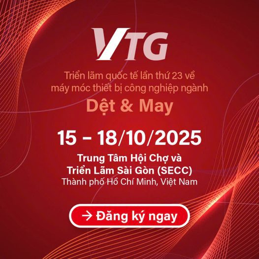 VTG 2025 là sự kiện thường niên được tổ chức tại Việt Nam, quy tụ nhiều doanh nghiệp trong nước và quốc tế có nền công nghiệp dệt may phát triển, là cơ hội giúp các doanh nghiệp dệt may Việt Nam đổi mới máy móc thiết bị, tiếp cận công nghệ tiên tiến, đặc biệt tìm kiếm đối tác làm ăn lâu dài, tạo cơ hội giao thương với các nước trên thế giới.