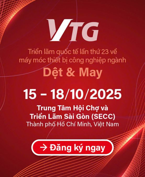 Triển lãm Máy móc, Thiết bị, Nguyên phụ liệu Dệt may 2025